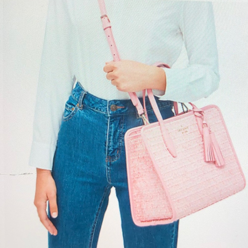 NWT Kate Spade Rowe Summer Tweed Medium Sachel